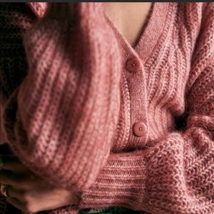 SEZANE Achille Jumper in Rose Chine Size Medium NWT